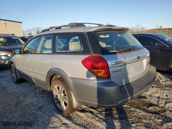 2006 Subaru Legacy Wagon Outback 3.0 R L.L. Bean with VIN 4S4BP86CX64301750, listed as a Copart auction lot 48502655 with 175,515 mi miles and Salvage Title. Bid and sale history available at carsss.com. Image 2.