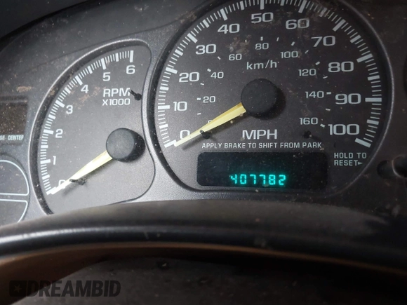 2000 Chevrolet Silverado 1500 LS with VIN 2GCEK19T3Y1308251, listed as a IAAI auction lot 40804829 with 407,782 mi miles. Bid and sale history available at carsss.com. Image 7.