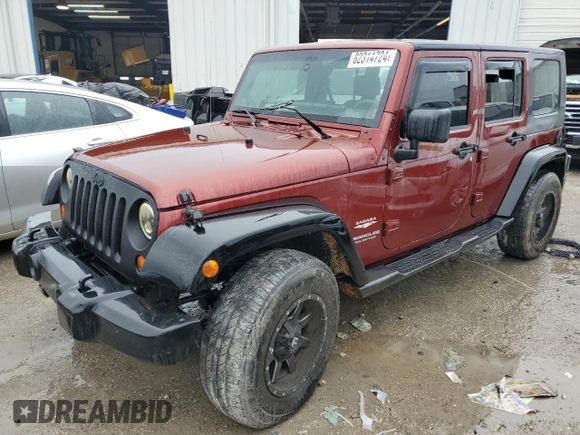 2007 Jeep Wrangler Unlimited Sahara z VIN 1J4GB59157L199454, wystawiony jako Copart lot #82314724 z przebiegiem Nie podano mil oraz Czysty tytuł • Clean title. Historia ofert i sprzedaży dostępna na DreamBid. Obrazek 1.