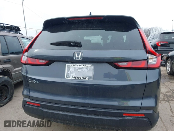2025 Honda CR-V EX with VIN 2HKRS4H41SH455753, listed as a IAAI auction lot 41553434 with 499 mi miles and . Bid and sale history available at DreamBid. Image 16.