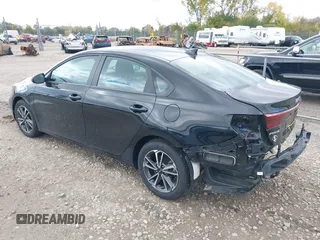 2023 Kia Forte LXS with VIN 3KPF24AD3PE549805, listed as a IAAI auction lot 40584731 with 15,379 mi miles. Bid and sale history available at carsss.com. Image 3.