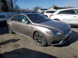 2018 Lincoln Continental Reserve with VIN 1LN6L9NP6J5614479, listed as a Copart auction lot 88029095 with 48,319 mi miles and Salvage Title. Bid and sale history available at carsss.com. Image 4.