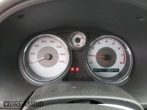 2009 Pontiac G5 with VIN 1G2AS18H997204531, listed as a Copart auction lot 48634655 with 73,936 mi miles and Salvage Title. Bid and sale history available at DreamBid. Image 9.