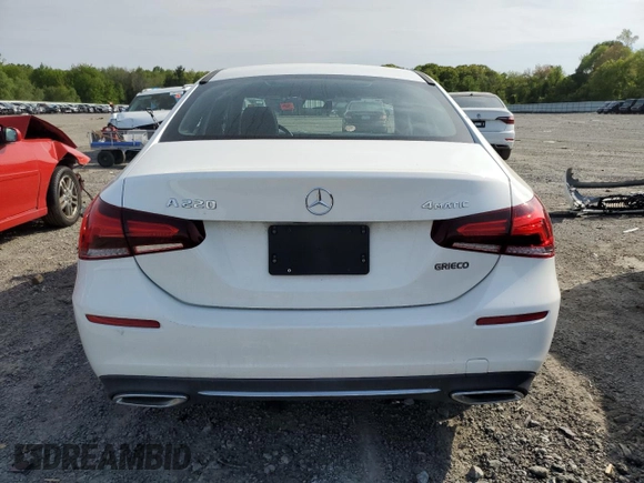 2021 Mercedes-Benz A 220 с VIN W1K3G4FB3MJ264053, выставлен на аукционе Copart как лот 56964905 с пробегом 26 806 миль миль и Списание • Salvage title. История ставок и продаж доступна на DreamBid. Изображение 6.