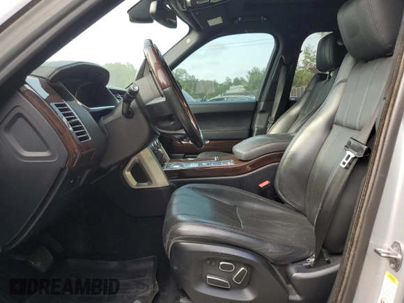 2014 Land Rover Range Rover HSE with VIN SALGS2WF1EA164710, listed as a Copart auction lot 59882265 with 138,163 mi miles and Salvage title. Bid and sale history available at DreamBid. Image 7.