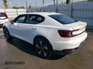 2023 Polestar 2 with VIN YSMEG3KA4PL125282, listed as a Copart auction lot 74023744 with 63,957 mi miles and Clean Title. Bid and sale history available at carsss.com. Image 2.