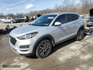 2019 Hyundai Tucson SEL with VIN KM8J3CAL8KU886968, listed as a Copart auction lot 46975995 with 77,202 mi miles and Salvage Title. Bid and sale history available at carsss.com. Image 1.