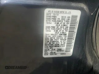 2011 Infiniti FX with VIN JN8AS1MW5BM141925, listed as a Copart auction lot 54374825 with 336,318 mi miles and Salvage title. Bid and sale history available at DreamBid. Image 12.