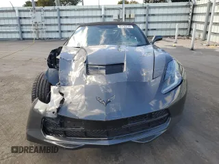 2017 Chevrolet Corvette Z51 2LT with VIN 1G1YK3D78H5111117, listed as a Copart auction lot 83783744 with 0 mi miles and Salvage Title. Bid and sale history available at carsss.com. Image 5.