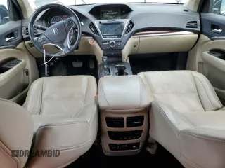 2014 Acura MDX Advance with VIN 5FRYD4H83EB037575, listed as a Copart auction lot 50621255 with 129,417 mi miles and Salvage Title. Bid and sale history available at DreamBid. Image 8.