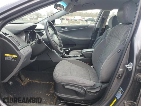 2011 Hyundai Sonata GLS with VIN 5NPEB4AC5BH268855, listed as a Copart auction lot 50308755 with 75,490 mi miles and Salvage Title. Bid and sale history available at DreamBid. Image 7.