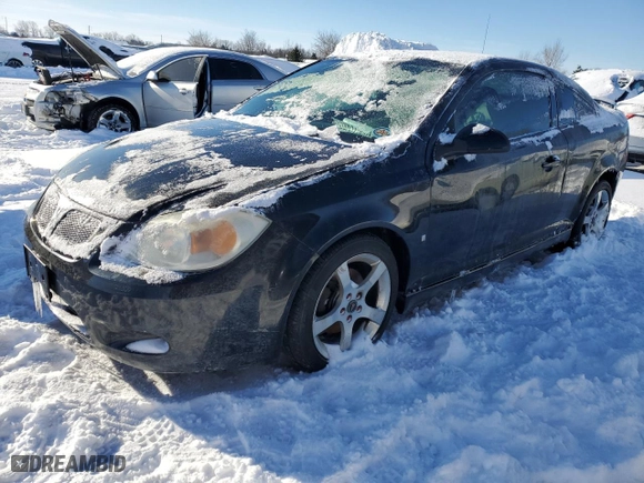 2006 Pontiac G5 GT with VIN 1G2AN15B767725007, listed as a Copart auction lot 44637585 with 148,917 mi miles and Clean Title. Bid and sale history available at carsss.com. Image 1.