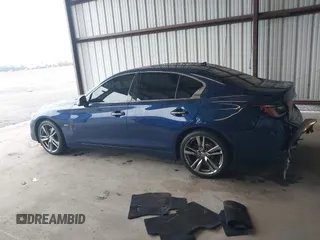 2019 Infiniti Q50 Luxe z VIN JN1EV7AR0KM591152, wystawiony jako IAAI lot #42020951 z przebiegiem 98 589 mil mil oraz . Historia ofert i sprzedaży dostępna na DreamBid. Obrazek 14.