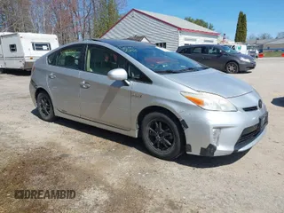 2012 Toyota Prius One with VIN JTDKN3DU8C5422968, listed as a IAAI auction lot 42080548 with 240,308 mi miles. Bid and sale history available at carsss.com. Image 1.