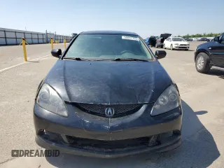 2006 Acura RSX Type-S Leather with VIN JH4DC53066S021223, listed as a Copart auction lot 55847755 with 188,776 mi miles and Clean Title. Bid and sale history available at carsss.com. Image 5.