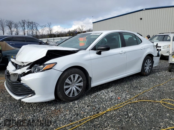 2019 Toyota Camry LE with VIN 4T1B11HK0KU719418, listed as a Copart auction lot 41380975 with 56,937 mi miles and Salvage Title. Bid and sale history available at carsss.com. Image 1.
