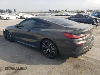 2019 BMW 8 Series M850i xDrive with VIN WBABC4C51KBU96056, listed as a Copart auction lot 71490104 with Not Provided miles and Salvage Title. Bid and sale history available at carsss.com. Image 2.