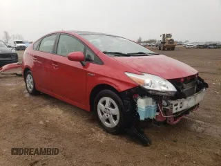 2010 Toyota Prius II with VIN JTDKN3DU3A5225901, listed as a Copart auction lot 53562365 with 133,802 mi miles and Salvage Title. Bid and sale history available at DreamBid. Image 4.