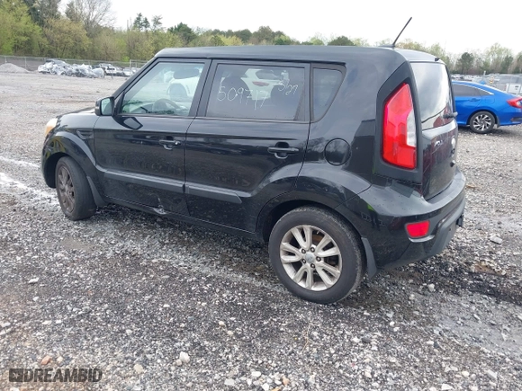 2013 Kia Soul + with VIN KNDJT2A63D7509717, listed as a IAAI auction lot 41910128 with 245,025 mi miles. Bid and sale history available at carsss.com. Image 3.