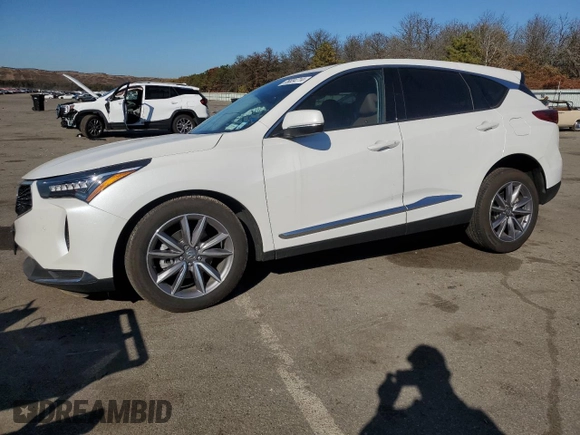 2022 Acura RDX w/Technology Package with VIN 5J8TC2H55NL012247, listed as a Copart auction lot 76534714 with 13,759 mi miles and Salvage Title. Bid and sale history available at carsss.com. Image 1.