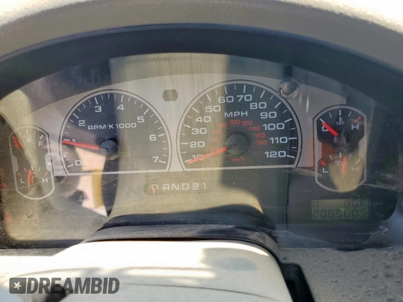 2008 Ford F-150 XL с VIN 1FTRW12W48FB19756, выставлен на аукционе Copart как лот 57286395 с пробегом 206 560 миль миль и Списание • Salvage title. История ставок и продаж доступна на DreamBid. Изображение 9.