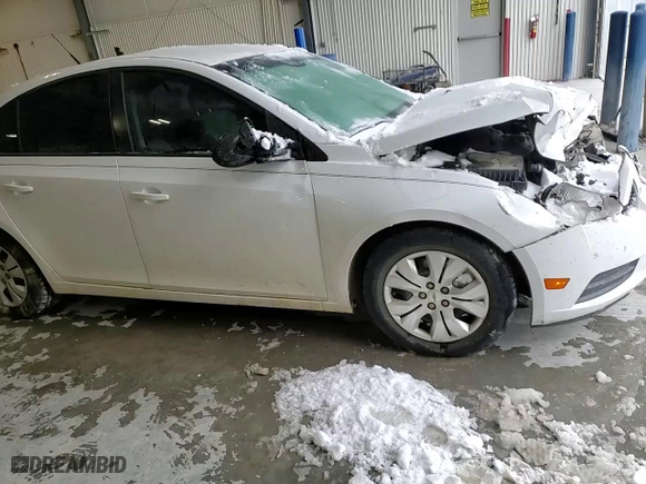 2013 Chevrolet Cruze LS with VIN 1G1PA5SG9D7186162, listed as a Copart auction lot 87816555 with 131,394 mi miles and Salvage Title. Bid and sale history available at carsss.com. Image 10.