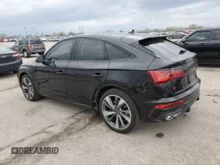 2021 Audi SQ5 with VIN WA134BFYXM2068952, listed as a Copart auction lot 51544055 with 42,690 mi miles and Salvage Title. Bid and sale history available at DreamBid. Image 2.