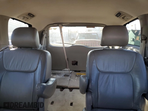 2006 Toyota Sienna XLE with VIN 5TDZA22C36S499373, listed as a Copart auction lot 88601455 with 187,179 mi miles and Non Repairable. Bid and sale history available at carsss.com. Image 10.