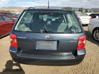2003 Volkswagen Passat GLX with VIN WVWYH63B63E081430, listed as a Copart auction lot 77882164 with 80,614 mi miles and Salvage Title. Bid and sale history available at carsss.com. Image 6.
