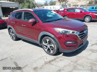 2016 Hyundai Tucson Sport with VIN KM8J33A23GU165813, listed as a IAAI auction lot 41819167 with 83,629 mi miles. Bid and sale history available at carsss.com. Image 1.