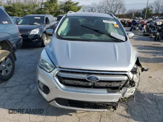 2017 Ford Escape Titanium with VIN 1FMCU9J95HUA48080, listed as a Copart auction lot 83202034 with 122,528 mi miles and Salvage Title. Bid and sale history available at carsss.com. Image 5.