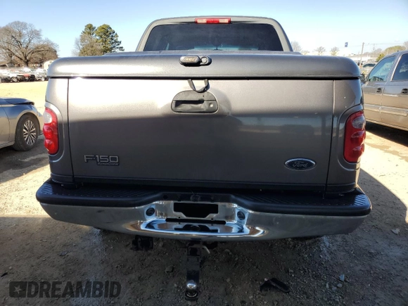 2003 Ford F-150 XLT with VIN 1FTRW08L43KD52642, listed as a Copart auction lot 46829485 with 206,718 mi miles and Salvage Title. Bid and sale history available at carsss.com. Image 6.