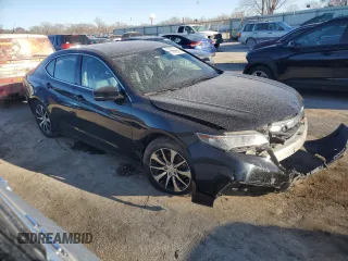 2017 Acura TLX Technology with VIN 19UUB1F53HA007651, listed as a Copart auction lot 47892255 with 76,256 mi miles and Salvage Title. Bid and sale history available at DreamBid. Image 4.