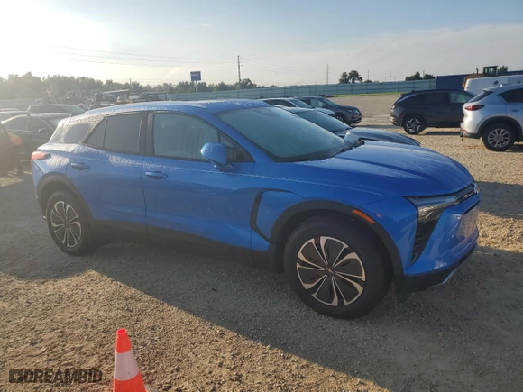 2024 Chevrolet Blazer EV eAWD LT with VIN 3GNKDBRJ0RS221941, listed as a Copart auction lot 73874794 with 8,118 mi miles and Salvage Title. Bid and sale history available at carsss.com. Image 4.