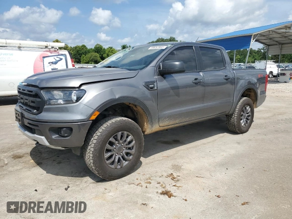 2021 Ford Ranger XL with VIN 1FTER4FH7MLD75517, listed as a Copart auction lot 59652865 with 96,652 mi miles and Salvage title. Bid and sale history available at DreamBid. Image 1.