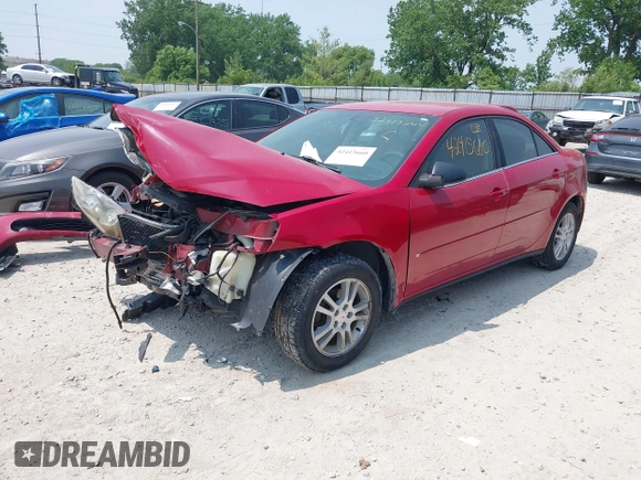 2006 Pontiac G6 1SV z VIN 1G2ZF55B764200019, wystawiony jako IAAI lot #42415660 z przebiegiem 174 690 mil mil oraz . Historia ofert i sprzedaży dostępna na DreamBid. Obrazek 2.