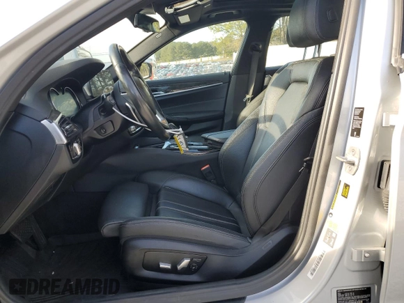 2018 BMW 5 Series 530e xDrive with VIN WBAJB1C57JB084218, listed as a Copart auction lot 46308145 with 80,884 mi miles and Clean Title. Bid and sale history available at carsss.com. Image 7.