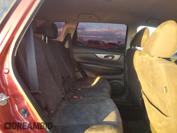 2016 Nissan Rogue SV with VIN KNMAT2MTXGP630315, listed as a Copart auction lot 44406575 with 99,976 mi miles and Salvage Title. Bid and sale history available at DreamBid. Image 12.