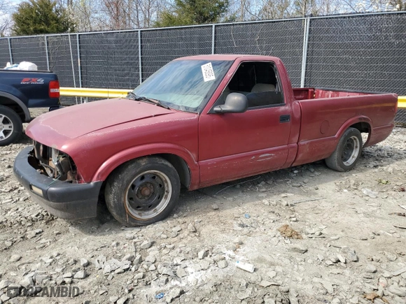 1994 Chevrolet S-10 with VIN 1GCCS14ZXRK136742, listed as a Copart auction lot 51045895 with NaN miles and Clean Title. Bid and sale history available at carsss.com. Image 1.