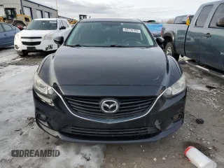 2016 Mazda Mazda6 i Touring with VIN JM1GJ1V55G1449264, listed as a Copart auction lot 88736185 with 91,560 mi miles and Salvage Title. Bid and sale history available at carsss.com. Image 5.