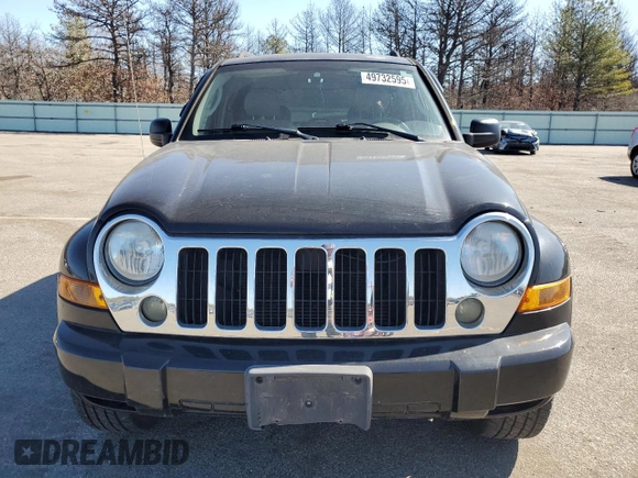 2006 Jeep Liberty Limited z VIN 1J8GL58K16W217595, wystawiony jako Copart lot #49732595 z przebiegiem 117 084 mil mil oraz Szkoda całkowita • Salvage title. Historia ofert i sprzedaży dostępna na DreamBid. Obrazek 5.