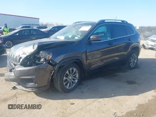 2020 Jeep Cherokee Latitude Plus with VIN 1C4PJLLB1LD623909, listed as a IAAI auction lot 41233277 with 134,889 mi miles. Bid and sale history available at carsss.com. Image 16.