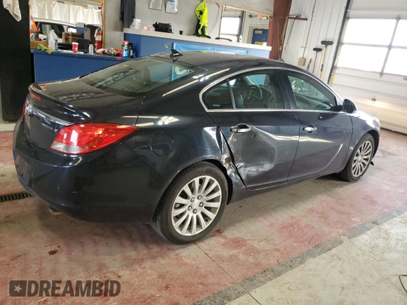 2013 Buick Regal Turbo Premium 1 with VIN 2G4GS5EVXD9137268, listed as a Copart auction lot 54311135 with 106,517 mi miles and Salvage title. Bid and sale history available at DreamBid. Image 3.