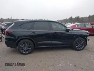 2024 Acura MDX w/A-Spec Package with VIN 5J8YE1H00RL030109, listed as a IAAI auction lot 41163634 with 25,054 mi miles. Bid and sale history available at carsss.com. Image 14.