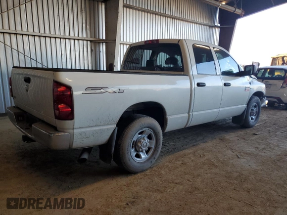 2008 Dodge Ram 2500 SLT with VIN 3D7KR28A48G166008, listed as a Copart auction lot 42439575 with 156,638 mi miles and Salvage Title. Bid and sale history available at carsss.com. Image 3.