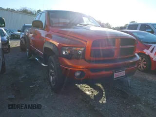 2005 Dodge 1500 SLT with VIN 1D7HU18D15S321633, listed as a IAAI auction lot 41263991 with 241,701 mi miles. Bid and sale history available at carsss.com. Image 1.