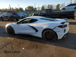 2023 Chevrolet Corvette 2LT with VIN 1G1YB2D40P5101955, listed as a Copart auction lot 50660255 with 21,419 mi miles and Salvage title. Bid and sale history available at DreamBid. Image 2.