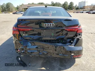 2021 Audi A6 Premium Plus with VIN WAUE8AF2XMN034062, listed as a Copart auction lot 47009385 with 8,674 mi miles and Salvage Title. Bid and sale history available at carsss.com. Image 6.