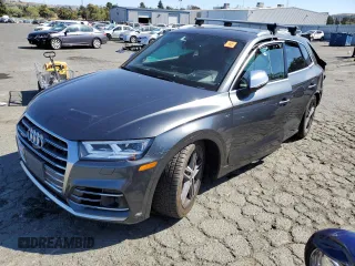 2018 Audi SQ5 Prestige with VIN WA1C4AFY8J2153908, listed as a Copart auction lot 67121434 with Not Provided miles and Salvage Title. Bid and sale history available at DreamBid. Image 1.