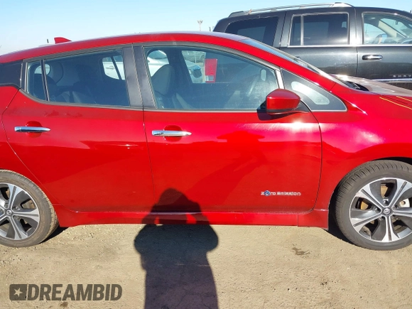2019 Nissan LEAF SV z VIN 1N4AZ1CPXKC304632, wystawiony jako IAAI lot #41321905 z przebiegiem 15 948 mil mil oraz . Historia ofert i sprzedaży dostępna na DreamBid. Obrazek 13.